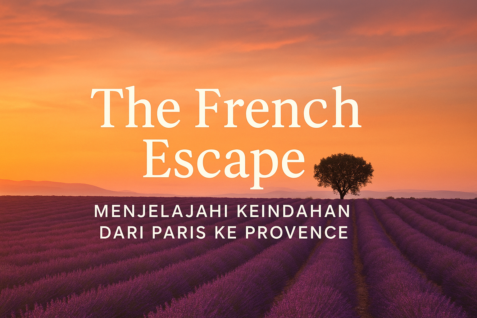 🗼 The French Escape | Menjelajahi Keindahan dari Paris ke Provence